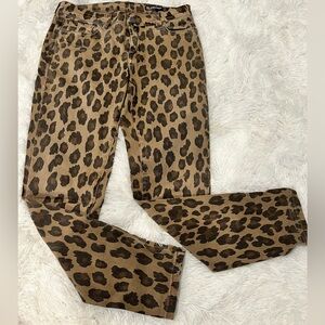 Blank NYC Leopard Denim